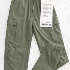 Lululemon Dance Studio Relaxed Fit MR Cargo Pant NWT XXS Army Green